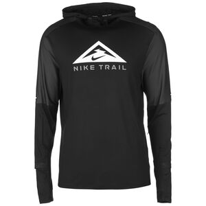 Dri-FIT Trail Kapuzenpullover Herren, schwarz / weiß, zoom bei OUTFITTER Online