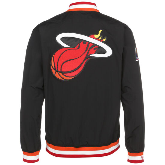 NBA Miami Heat Warm Up Jacke Herren, schwarz / rot, zoom bei OUTFITTER Online