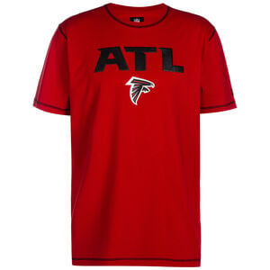 NLF Atlanta Falcons Sideline T-Shirt Herren, rot / schwarz, zoom bei OUTFITTER Online