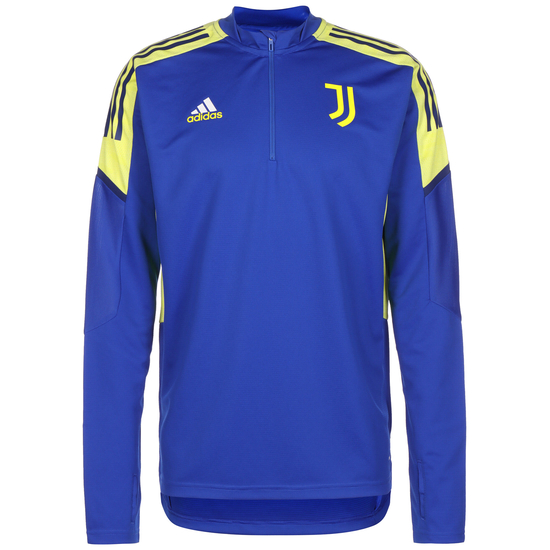 Juventus Turin Trainingssweat Herren, blau / gelb, zoom bei OUTFITTER Online