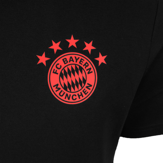 FC Bayern München Poloshirt Herren, schwarz, zoom bei OUTFITTER Online