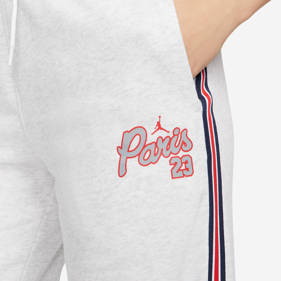 Paris St.-Germain Fleece Trainingshose Damen, weiß / rot, zoom bei OUTFITTER Online