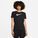Dri-Fit Swoosh Trainingsshirt Damen, schwarz / weiß, zoom bei OUTFITTER Online