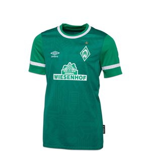 SV Werder Bremen Trikot Home 2021/2022 Kinder, grün / weiß, zoom bei OUTFITTER Online