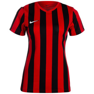 Striped Division IV Fußballtrikot Damen, rot / schwarz, zoom bei OUTFITTER Online