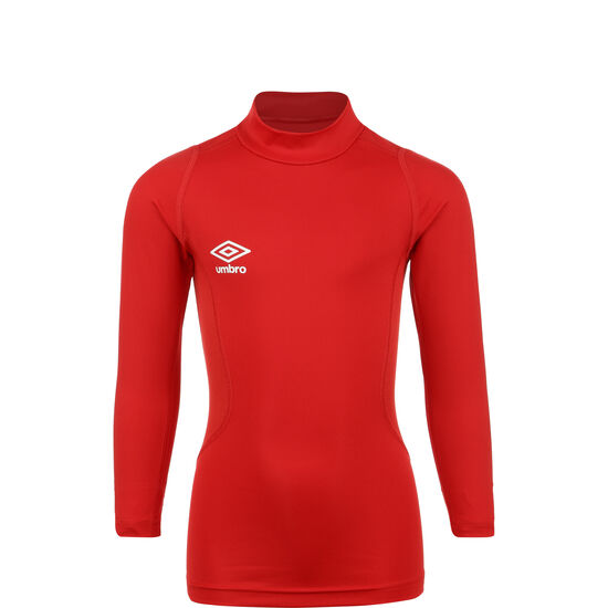 Core High Neck Longsleeve Kinder, rot, zoom bei OUTFITTER Online