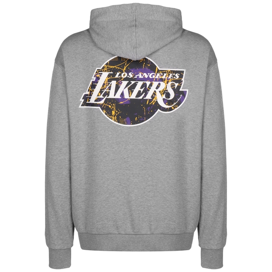NBA Los Angeles Lakers Infill Team Logo Kapuzenpullover Herren, grau, zoom bei OUTFITTER Online