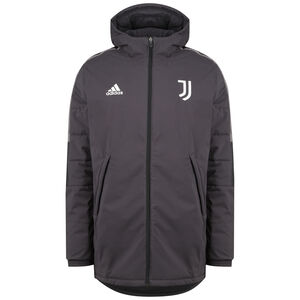 Juventus Turin Winterjacke Herren, grau / weiß, zoom bei OUTFITTER Online