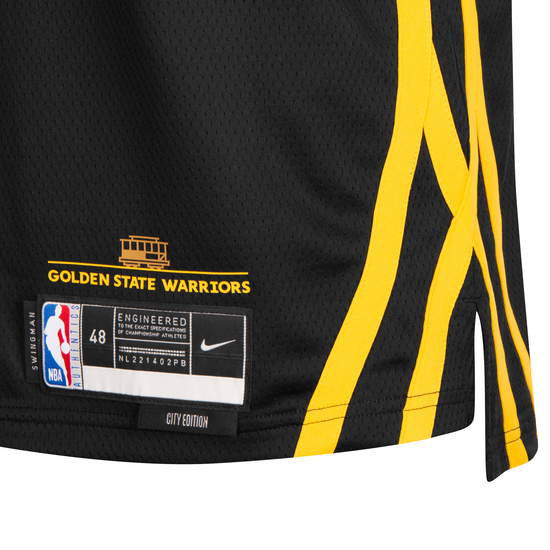 NBA Golden State Warriors Klay Thompson City Edition Trikot Herren, schwarz, zoom bei OUTFITTER Online