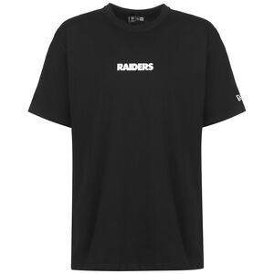 NFL Wordmark Logo Las Vegas Raiders T-Shirt Herren, schwarz, zoom bei OUTFITTER Online