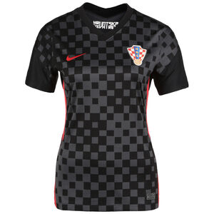 Kroatien Trikot Away Stadium EM 2021 Damen, anthrazit / schwarz, zoom bei OUTFITTER Online