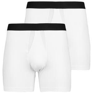 Staples Standard 2er Pack Boxershort, weiß / schwarz, zoom bei OUTFITTER Online