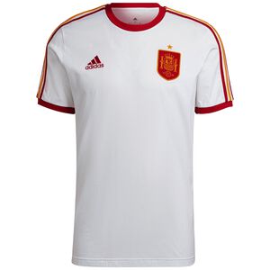 FEF Spanien DNA 3 Stripes T-Shirt Herren, weiß, zoom bei OUTFITTER Online
