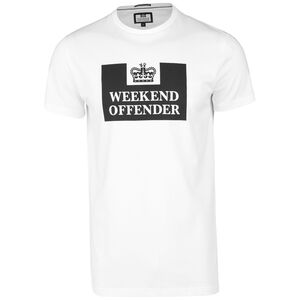 PRISON T-Shirt Herren, weiß / schwarz, zoom bei OUTFITTER Online