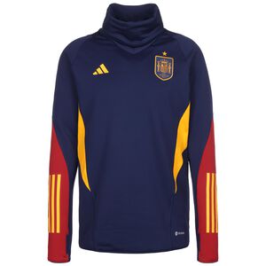 FEF Spanien Pro Warm-Up Trainingspullover WM 2022 Herren, dunkelblau / rot, zoom bei OUTFITTER Online