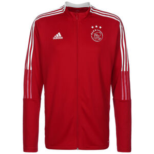 Ajax Amsterdam Trainingsjacke Herren, rot / weiß, zoom bei OUTFITTER Online