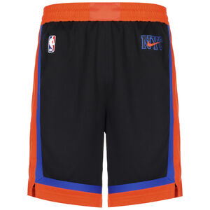 NBA New York Knicks City Edition Swingman Shorts Herren, schwarz / orange, zoom bei OUTFITTER Online
