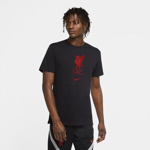 FC Liverpool Evergreen Crest T-Shirt Herren, schwarz / rot, zoom bei OUTFITTER Online
