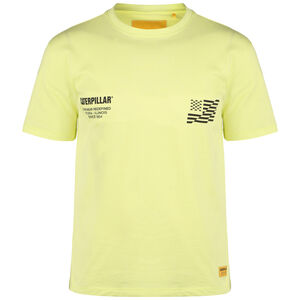 Caterpillar B-W Flag T-Shirt Herren, gelb / schwarz, zoom bei OUTFITTER Online