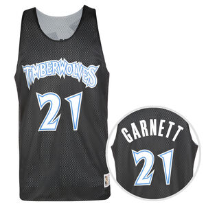 NBA Minnesota Timberwolves Kevin Garnett Reversible Mesh Tanktop, schwarz / weiß, zoom bei OUTFITTER Online