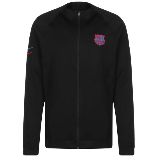 FC Barcelona Academy Pro Anthem Trainingsjacke Herren, schwarz / rot, zoom bei OUTFITTER Online