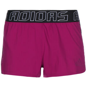Pacer 3-Stripes Laufshorts Damen, pink / schwarz, zoom bei OUTFITTER Online