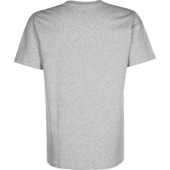 Essentials Stacked Logo T-Shirt Herren, grau / weiß, zoom bei OUTFITTER Online