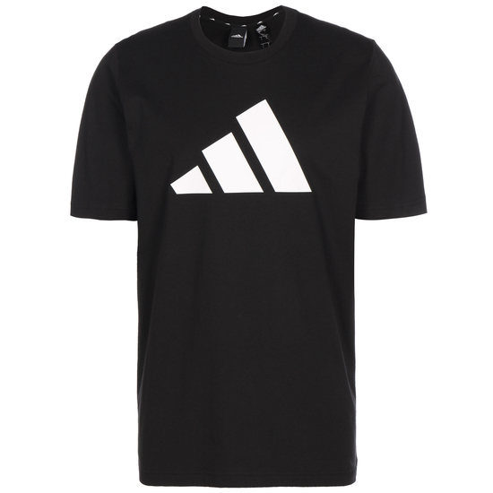 Logo T-Shirt Herren, schwarz / weiß, zoom bei OUTFITTER Online