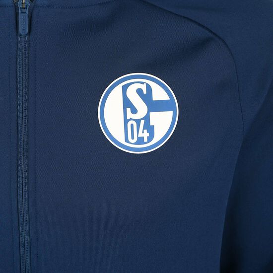 FC Schalke 04 Präsentationsjacke Herren, dunkelblau / weiß, zoom bei OUTFITTER Online