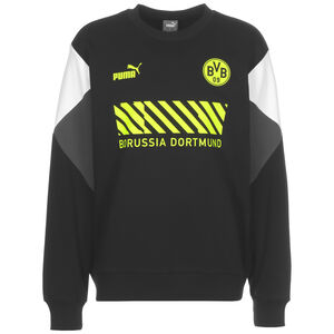 Borussia Dortmund BVB FtblCulture Crew Sweatshirt Herren, schwarz / gelb, zoom bei OUTFITTER Online