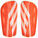 Tiro League Schienbeinschoner, rot / weiß, zoom bei OUTFITTER Online