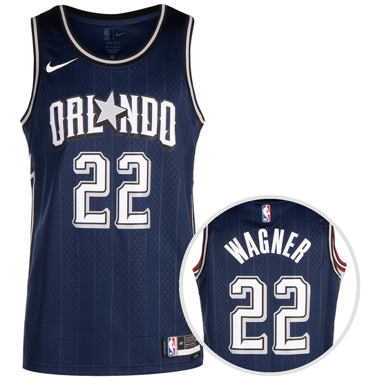 NBA Orlando Magic Franz Wagner City Edition Swingman Trikot Herren, dunkelblau, zoom bei OUTFITTER Online