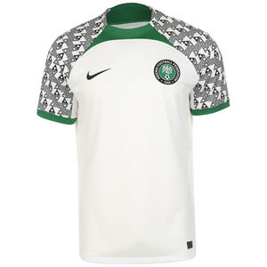 Nigeria Trikot Away Stadium WM 2022 Herren, weiß / grün, zoom bei OUTFITTER Online