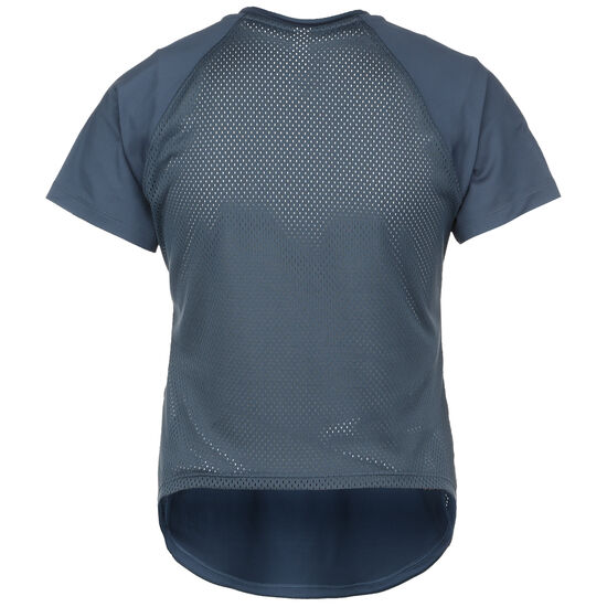 Sport Hi-Lo Trainingsshirt Damen, blau, zoom bei OUTFITTER Online