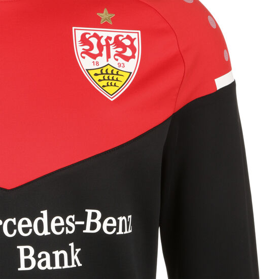 VfB Stuttgart Champ 2.0 Sweatshirt Herren, schwarz / rot, zoom bei OUTFITTER Online