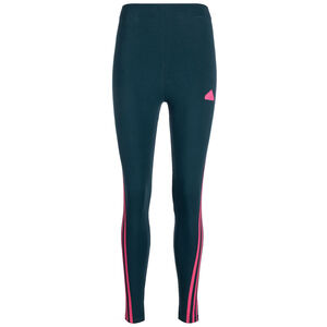 Future Icon 3-Stripes Leggings Damen, dunkelblau / pink, zoom bei OUTFITTER Online