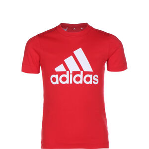Essentials T-Shirt Kinder, rot / weiß, zoom bei OUTFITTER Online