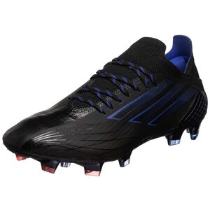 X Speedflow.1 FG Fußballschuh Herren, schwarz / blau, zoom bei OUTFITTER Online