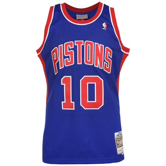 NBA Detroit Pistons Swingman Dennis Rodman Trikot Herren, blau / rot, zoom bei OUTFITTER Online