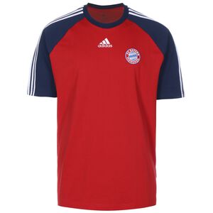 FC Bayern München Teamgeist T-Shirt Herren, rot / dunkelblau, zoom bei OUTFITTER Online