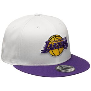 9FIFTY NBA Los Angeles Lakers White Crown Cap, weiß / lila, zoom bei OUTFITTER Online