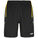 Turin Shorts Herren, schwarz / neongelb, zoom bei OUTFITTER Online
