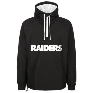 NFL Overlap Logo Las Vegas Raiders Windbreaker Herren, schwarz / weiß, zoom bei OUTFITTER Online