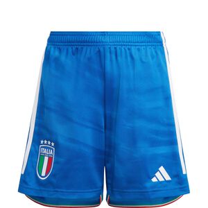 Italien Shorts Home 2023 Kinder, blau / weiß, zoom bei OUTFITTER Online