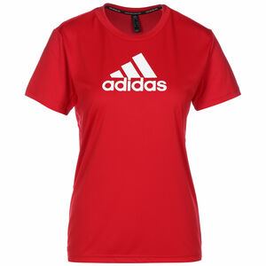 Designed 2 Move Logo Trainingsshirt Damen, rot / weiß, zoom bei OUTFITTER Online