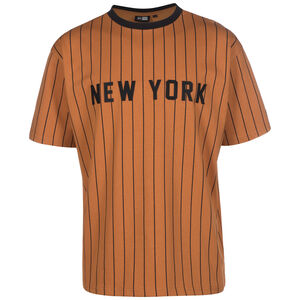 MLB New York Yankees Oversized Pinstripe T-Shirt Herren, braun / schwarz, zoom bei OUTFITTER Online