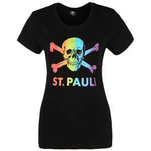 T-Shirt Damen, schwarz / bunt, zoom bei OUTFITTER Online