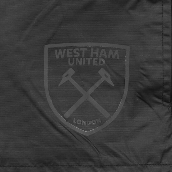 West Ham United Icon II 1/2 Zip Kapuzenjacke Herren, schwarz, zoom bei OUTFITTER Online