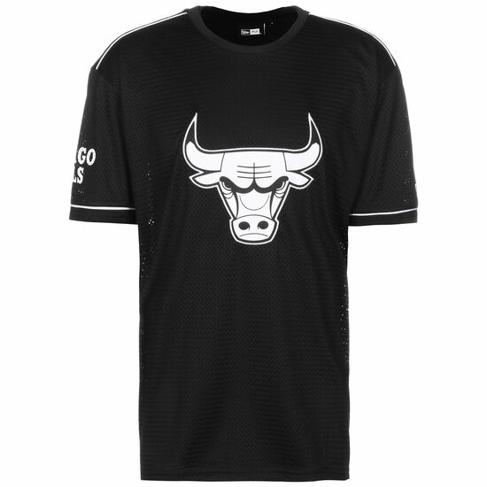 NBA Chicago Bulls Oversized T-Shirt Herren, schwarz / weiß, zoom bei OUTFITTER Online