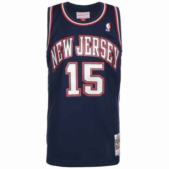 NBA New Jersey Nets Vince Carter Swingman Trikot Herren, blau / weiß, zoom bei OUTFITTER Online